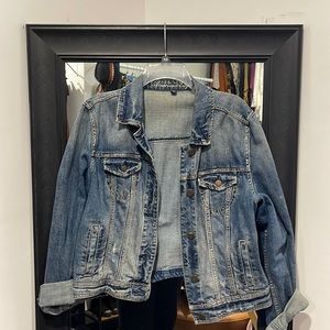 American Eagle Cropped Denim/Jean Jacket